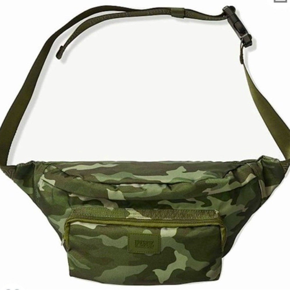 Victoria Secrets camo belt bag